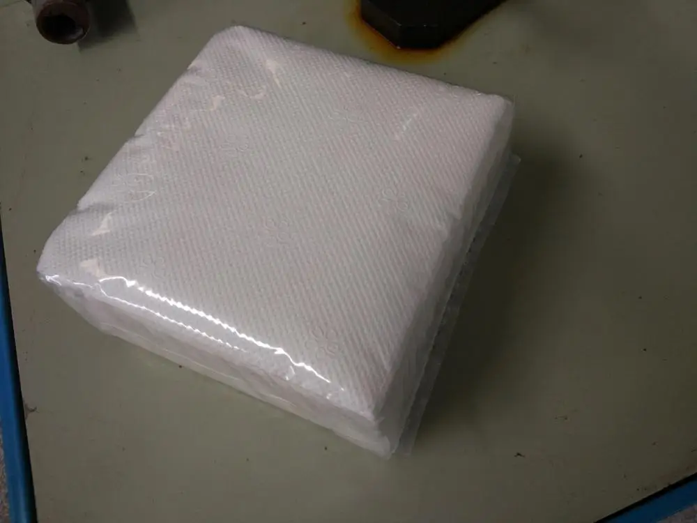 
Napkin tissue paper bag packing machine price 