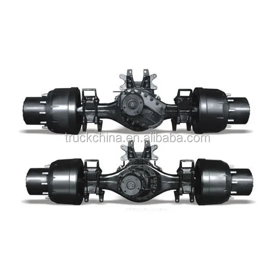 SHACMAN Truck Spare Parts 13T STR Double Rear Drive Axle for sale