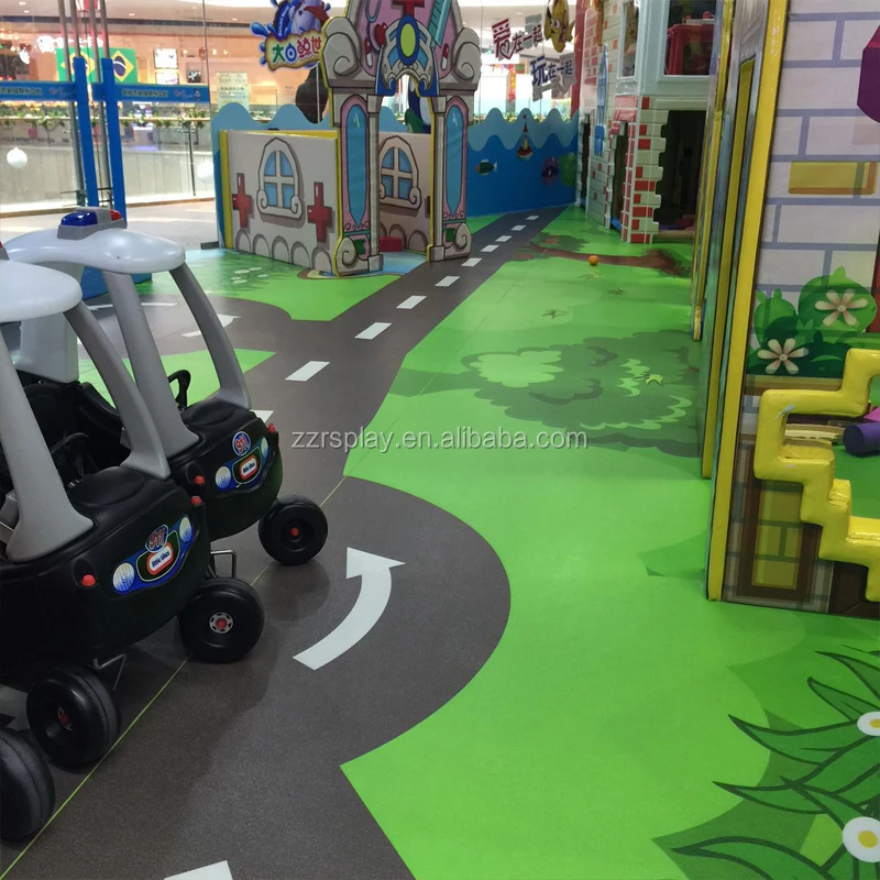 kids amusement park theme playground cannon ball air blaster game