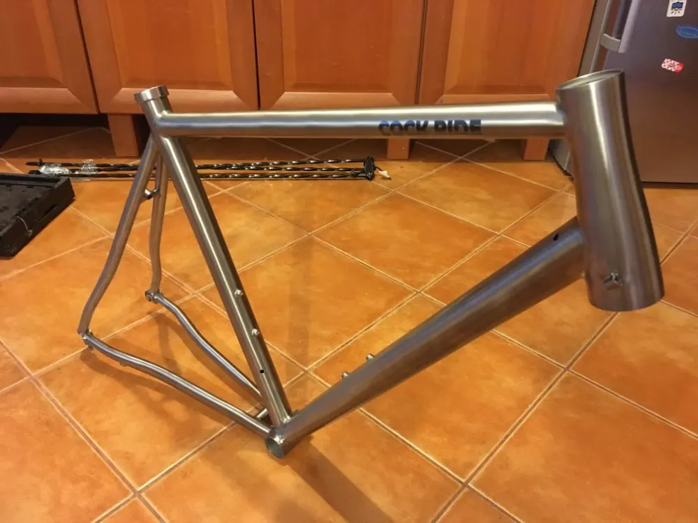 PYTITANS Titanium Bike Frame Road Quick Release 135 Best Price