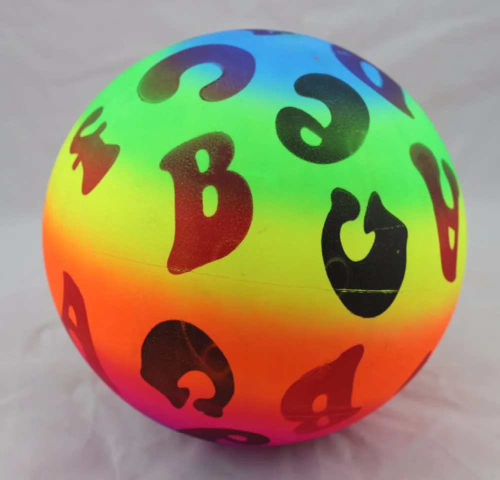 
PVC IQ Treat Alphabet Beach Ball 