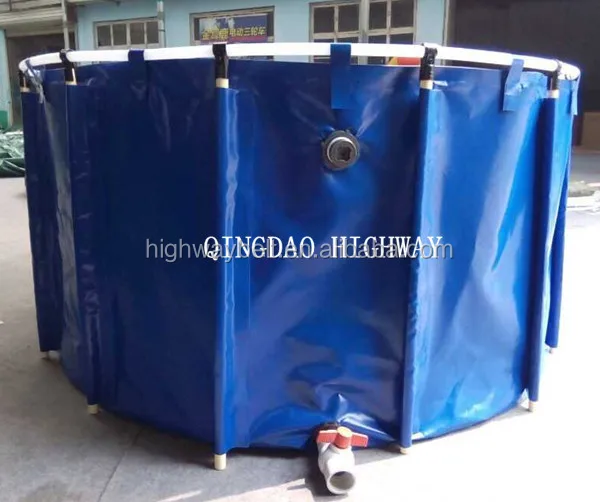 PVC water tanks fish farm