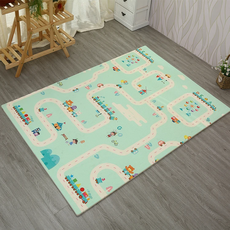 XPE foldable Cotton material  Waterproof baby crawling mat kids playmat / Puzzle Pads