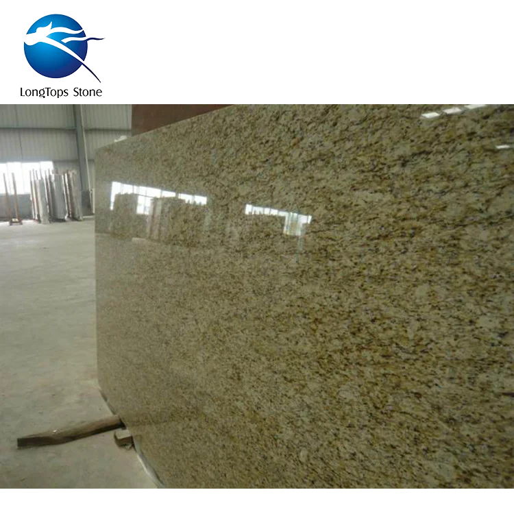 Cheap Natural Stone  Giallo Ornamentale Granite Bush Hammered Chinese Yellow Granite Tiles