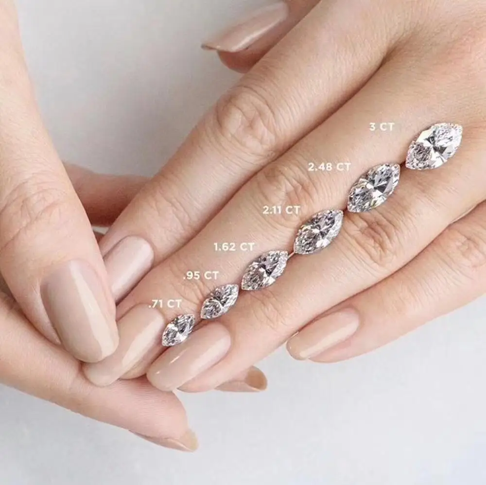 wuzhou provence wholesale price moissanite loose gems 2 carat for gold jewelry earring  ring pendant