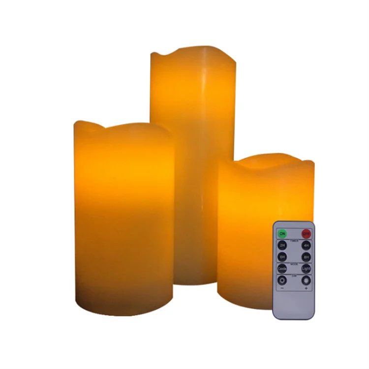 
Remote controlled Wave Mouth LED Electronic Candle Light Electric Candle Proposal Candle Blessing Light Road Leading Wedding 