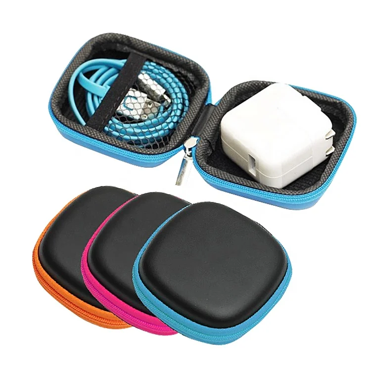 custom travel eva hard electronics case gadgets storage cable organizer pouch digital gadget power bank earphone hdd bag