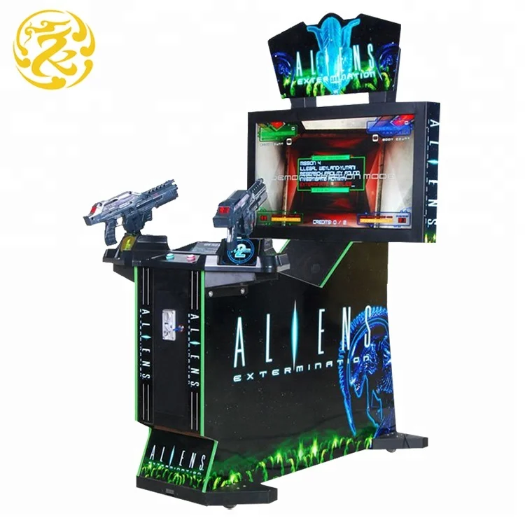 Adult coin operated aliens arcade dubai arcade video Shooting game machine