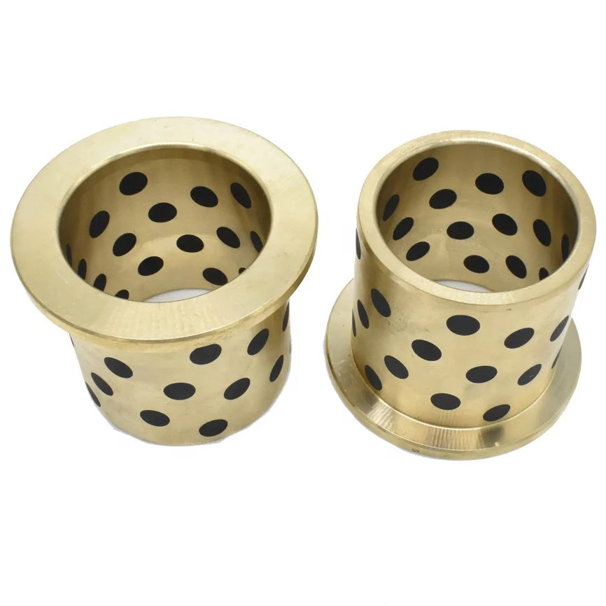 graphite inlaid oiles bearing, bronze guide bearing,500 sliding oilless bearing