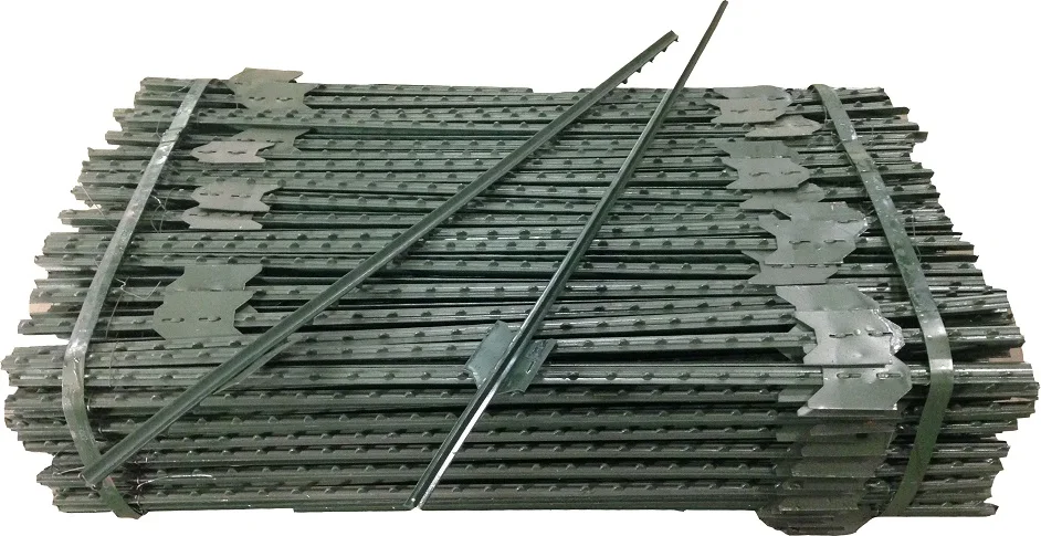 t-post wholesale Hot dipped galvanized studded t post