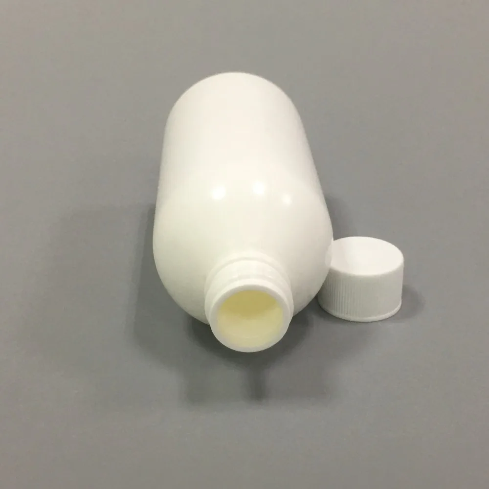 120ml White Bullet Shape HDPE Injection Moulding Plastic Bottle body wash bottle plastic products