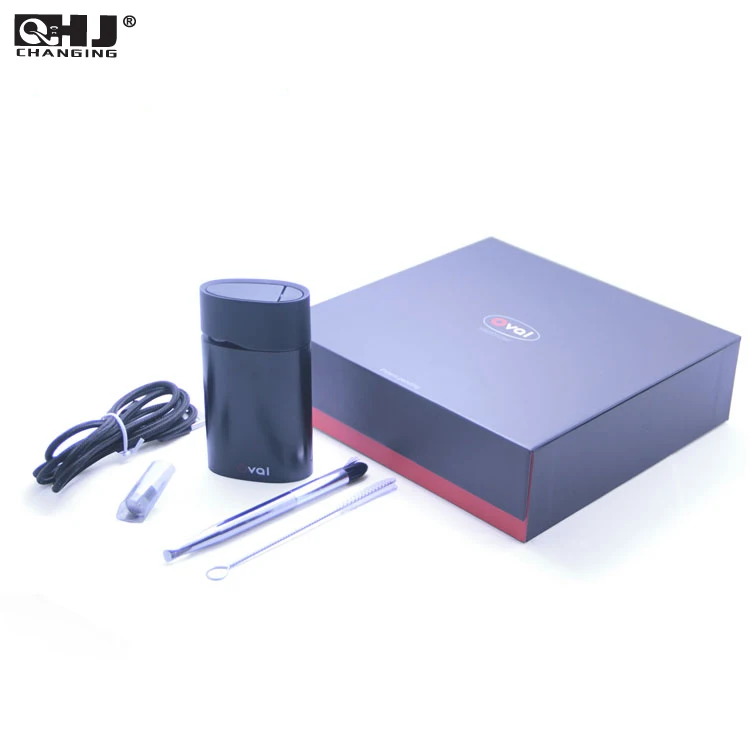 
New Products Kingtons Oval Wax Vape Box Mod Kit 1600mah Lithium Battery Dry Herb Vaporizer 