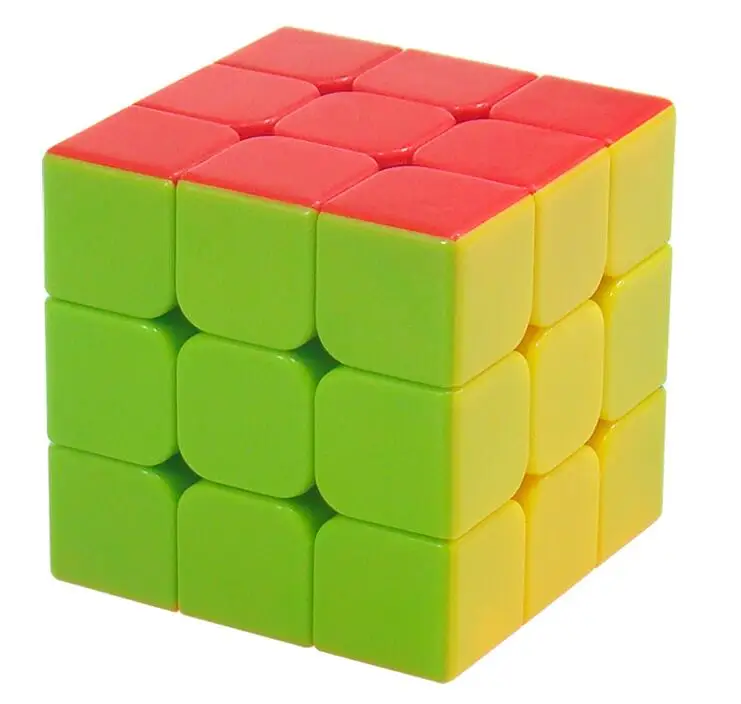 Low price guaranteed quality 6pcs 5.7cm 3x3x3 cube stickerless OEM supported