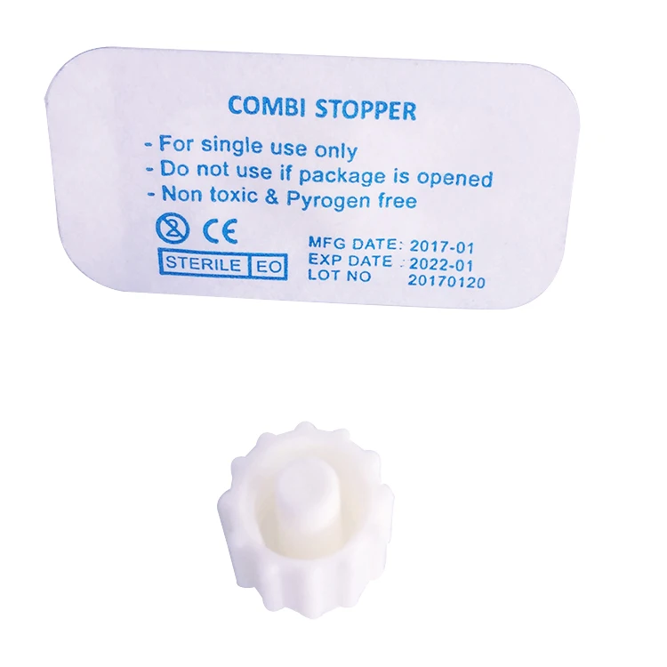 High quity Sterile Disposable medical luer lock connector stopper for syringe  Closing Cones Male and Female Luer Lock Fitting