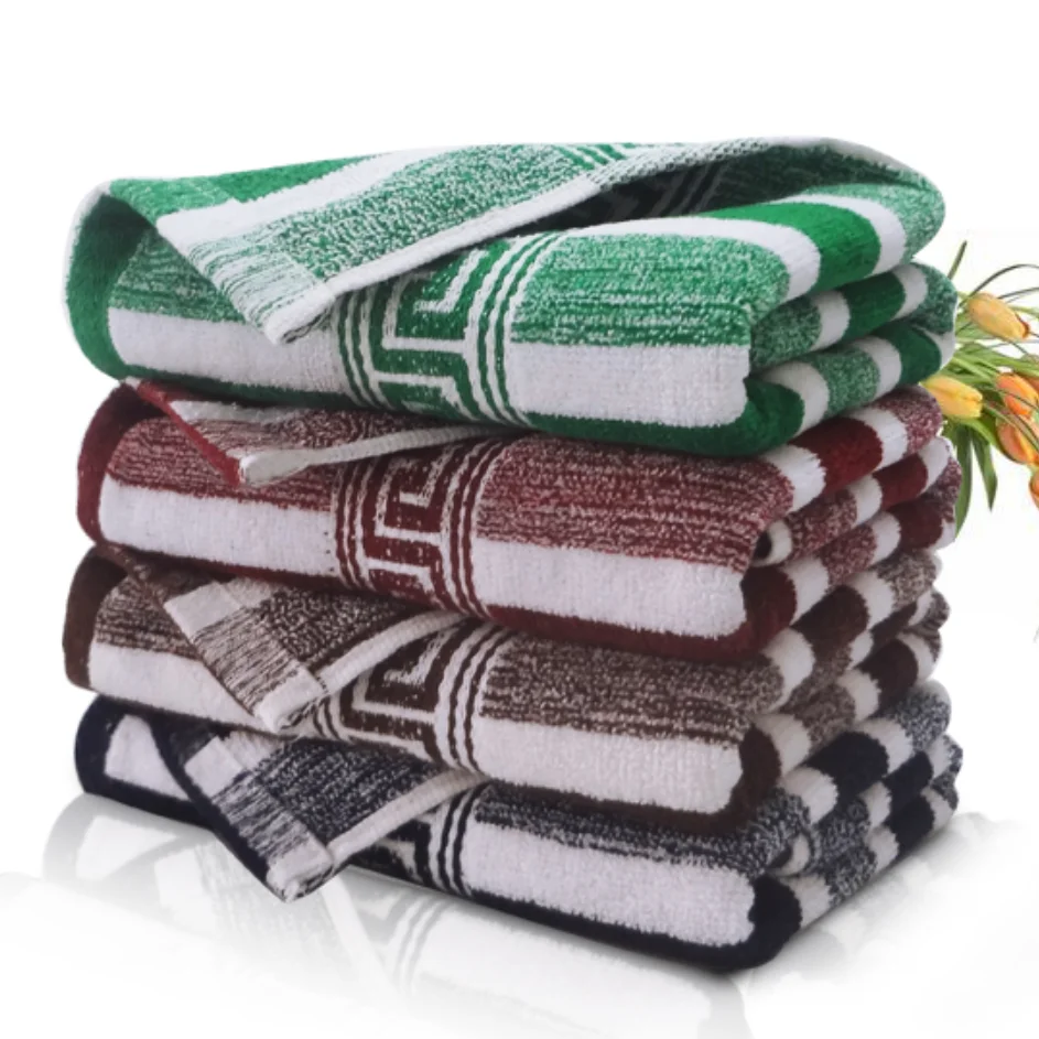 
bath towel in stock 100% cotton jacquard bath terry towel 