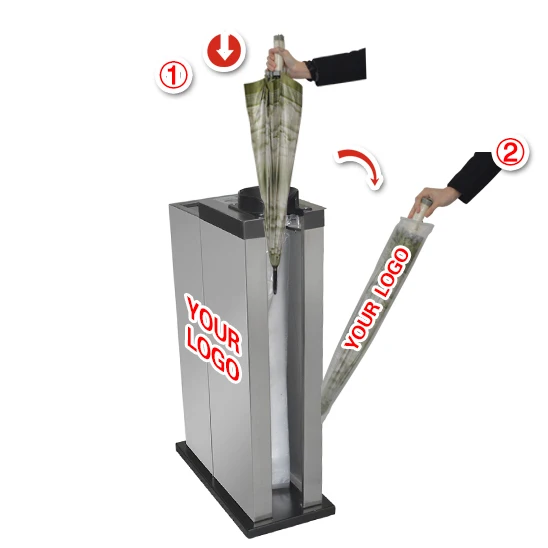 Новинка, система сбора дождя UPM -43S, машина для обертывания зонтов