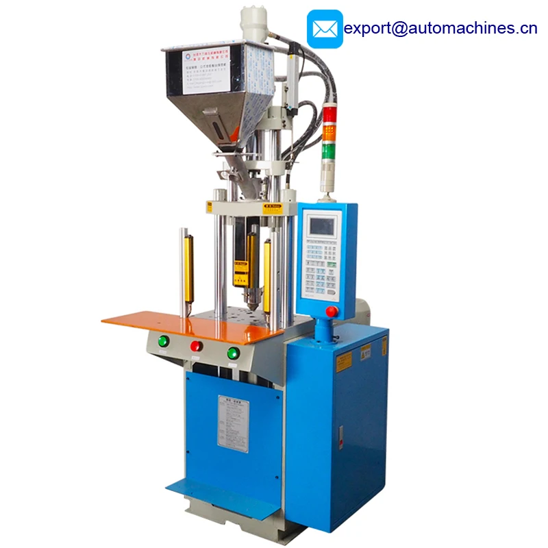 Plastic injection molding machine for making USB data charging cable