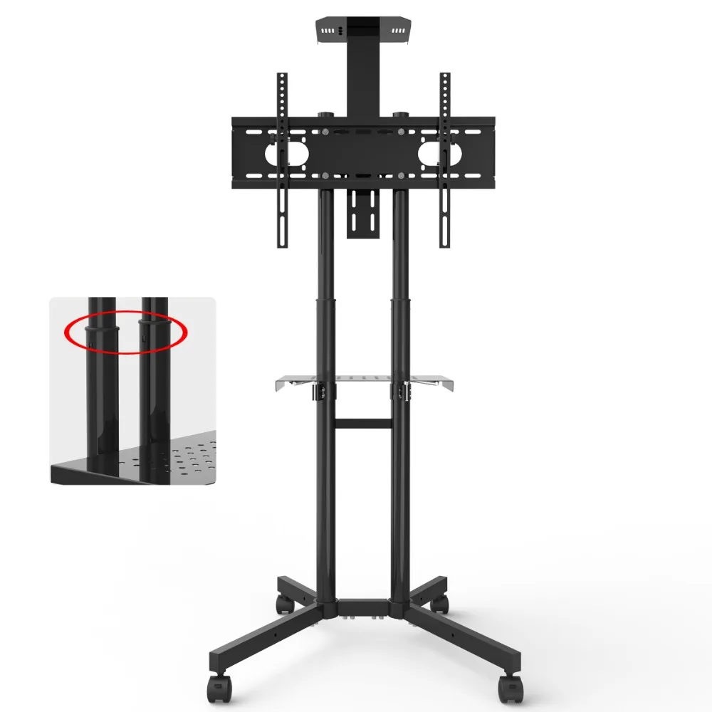 Modern good quality hot sale tv cart lcd monitor stand