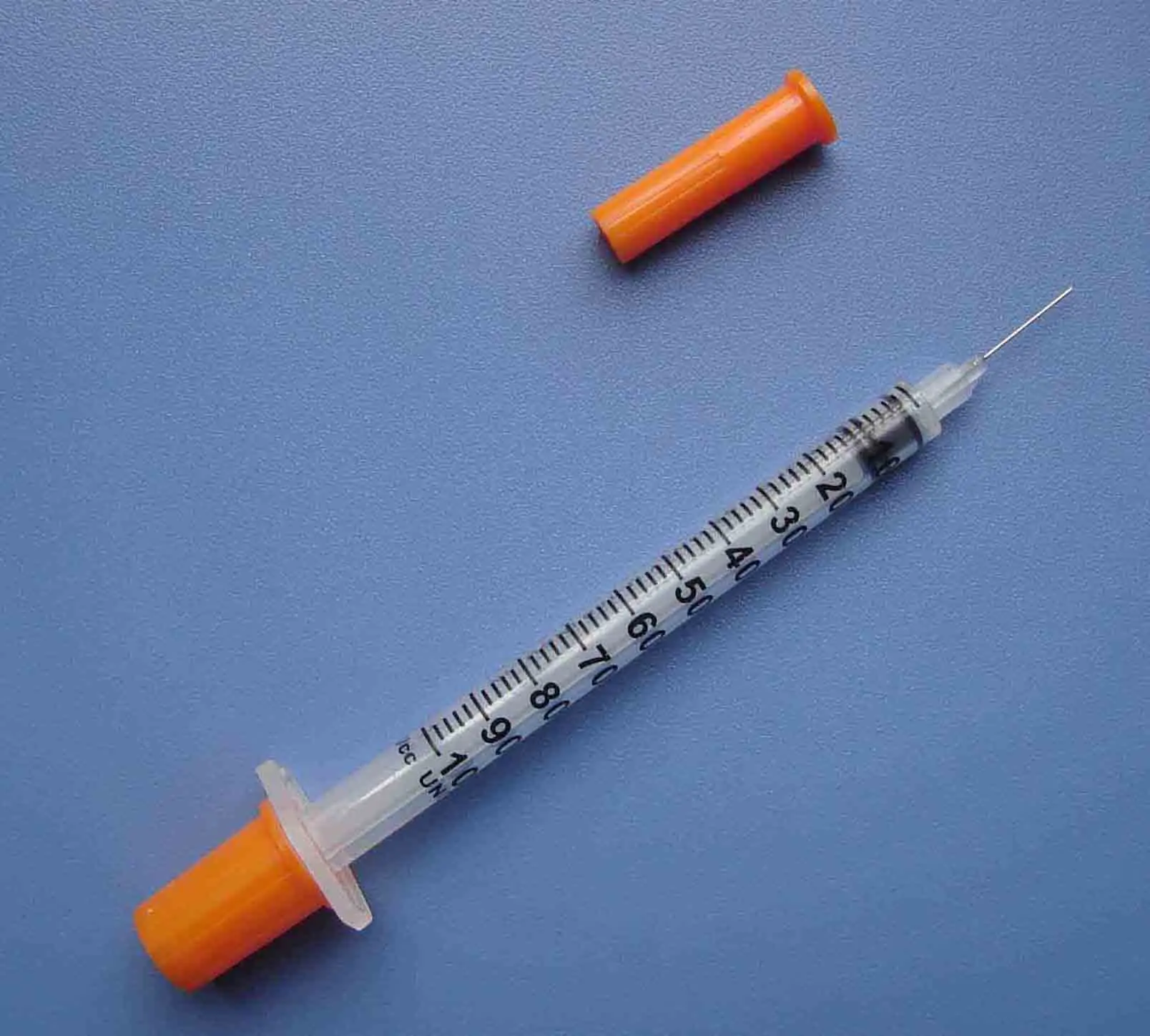 
Disposable Insulin syringe with fixed needle 