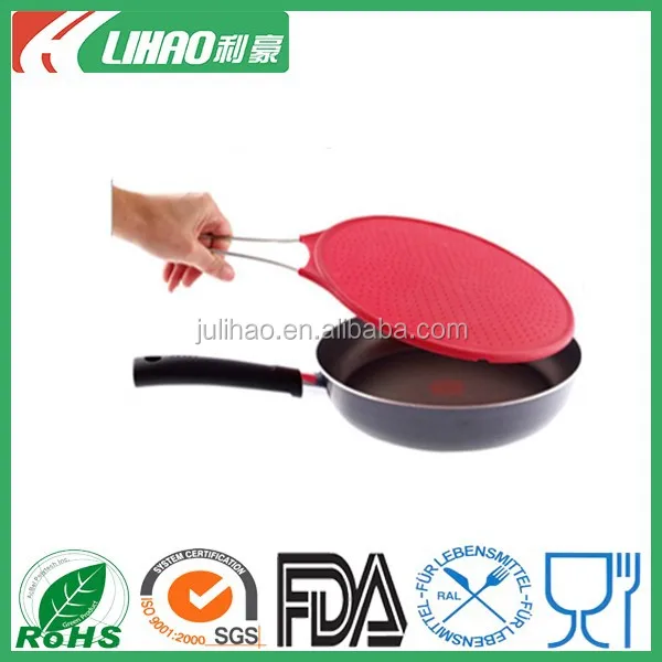 Food Grade Approved Silicone Splatter Screen