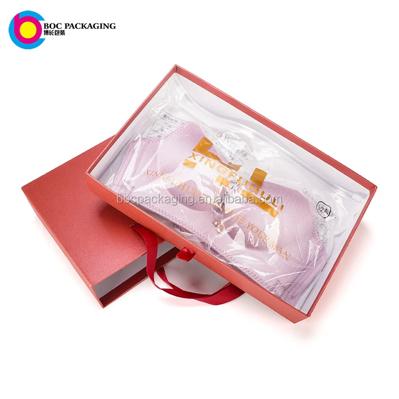 sliding paper cardboard drawer gift garment packaging storage box