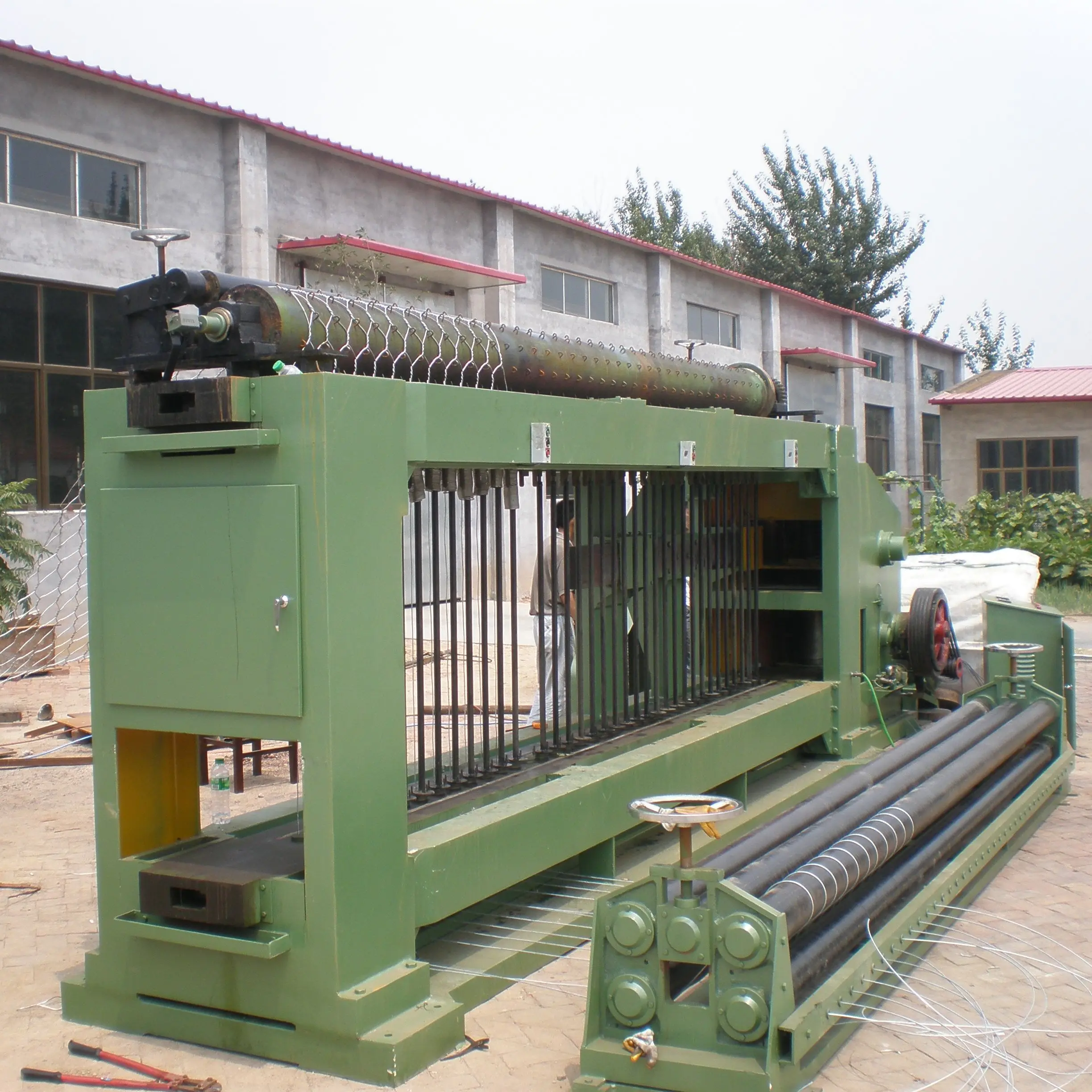 Good quality factory price Gabion mesh box machine