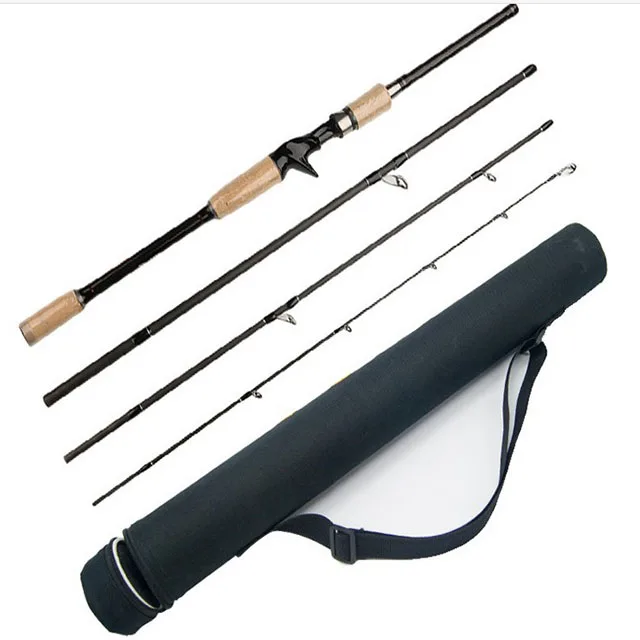 4 section 1.8m 2.1m 2.4m 2.7m 3.0m casting lure fishing rod