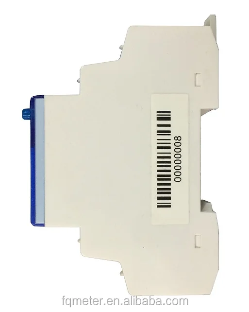 EM115 energy meter mini din rail kwh meter manufacturers  230V 5(45)A digital angle meter