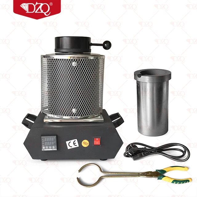 Mini 2KG melting furnace melting induction for GOLD SILVER