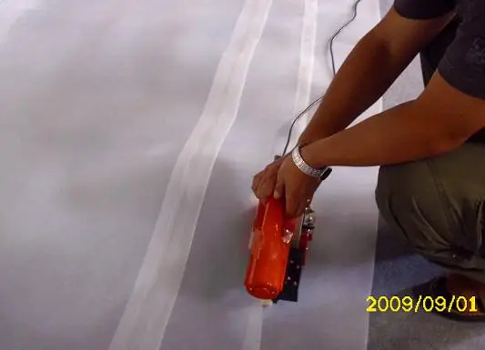 NCT 800 горячий клин сварочный аппарат 0,2 мм-1,5 мм геомембрана сварочный аппарат