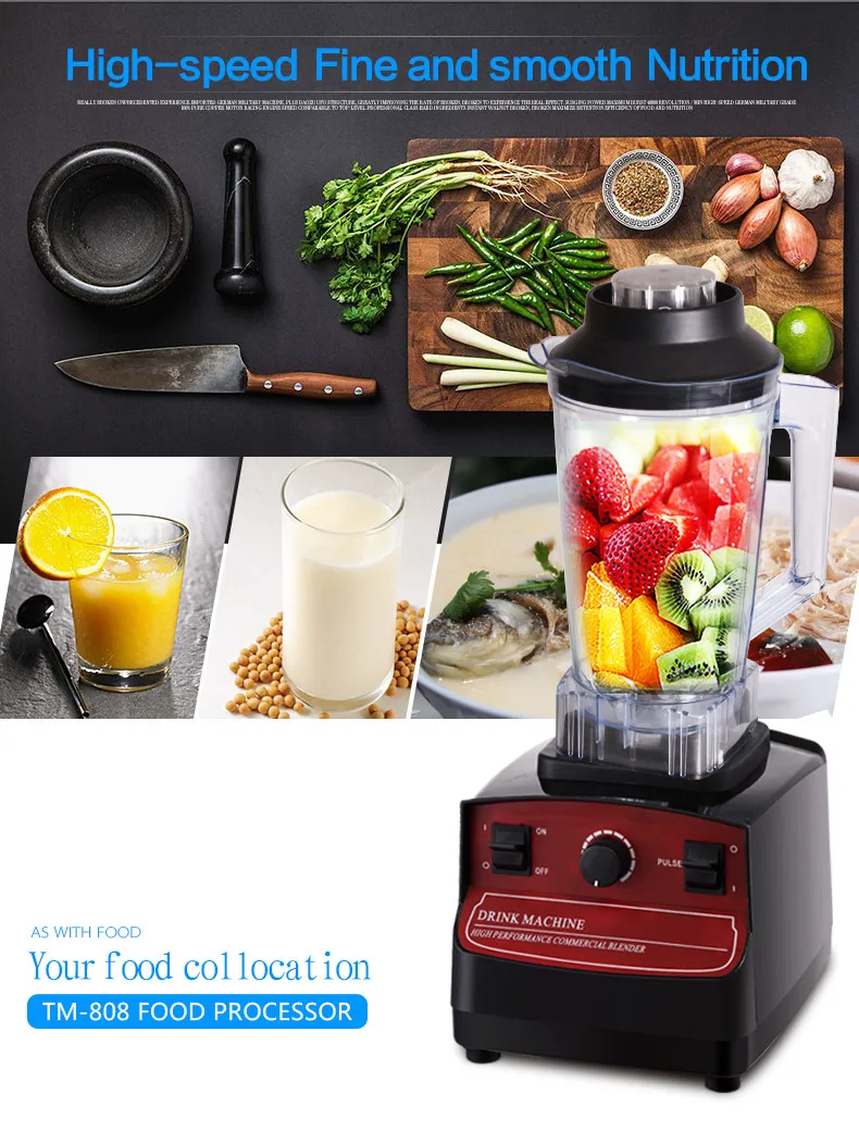 Professional 1000w powerful potable juicer mixer grinder