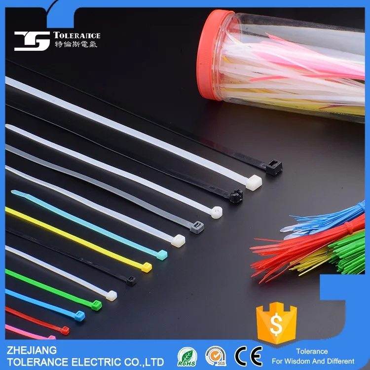 Высокая Точность Высокой Прочности нейлоновые кабельные стяжки делают в китае