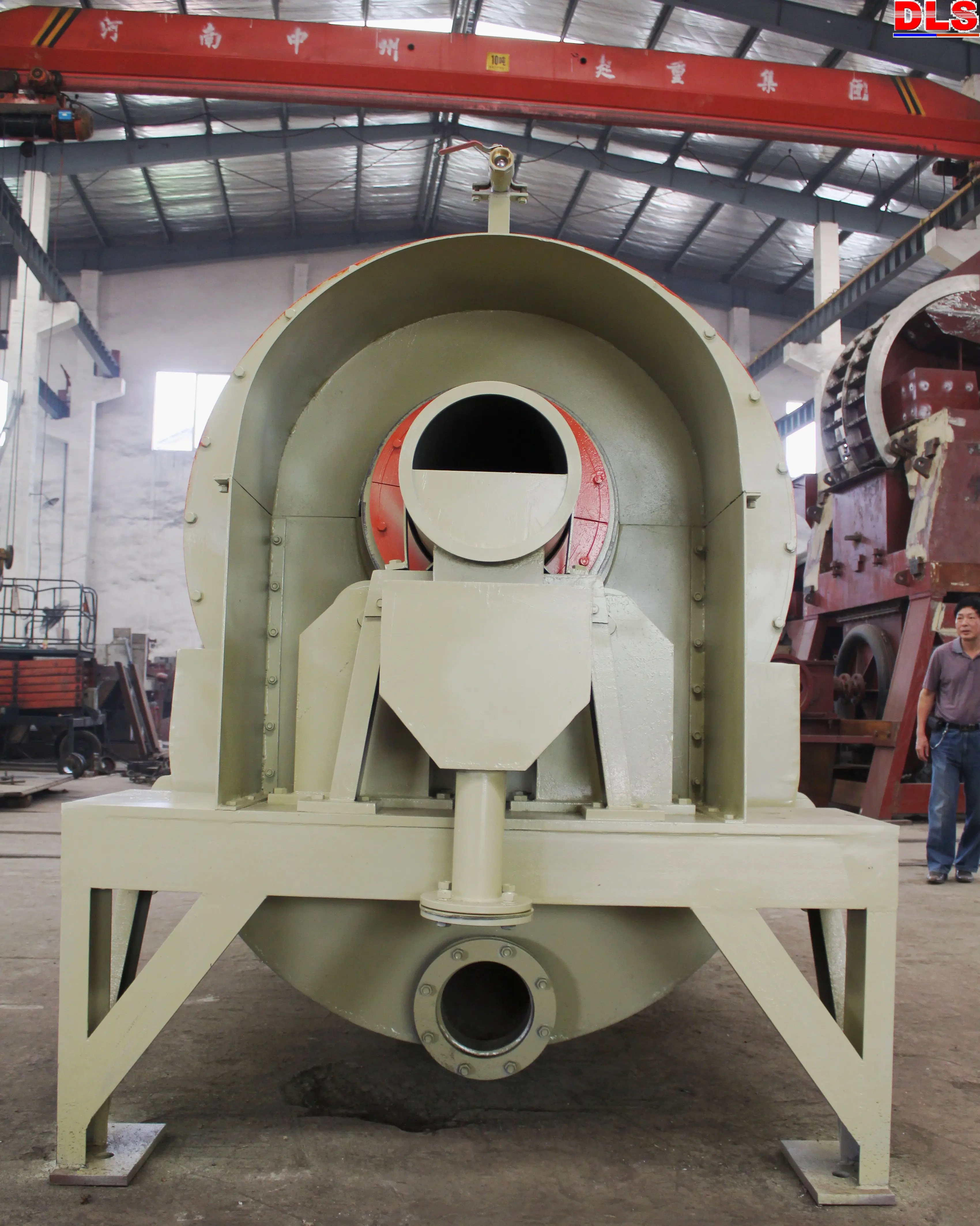 Cylindrical Trommel for Slag removal