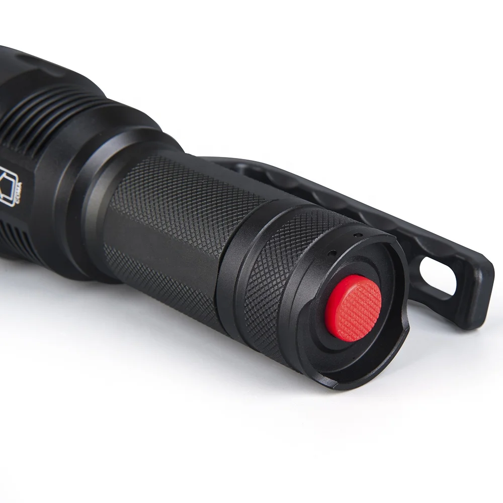 STARYNITE 3 in 1 super bright zoomable hunting flashlight torch light with plastic handle