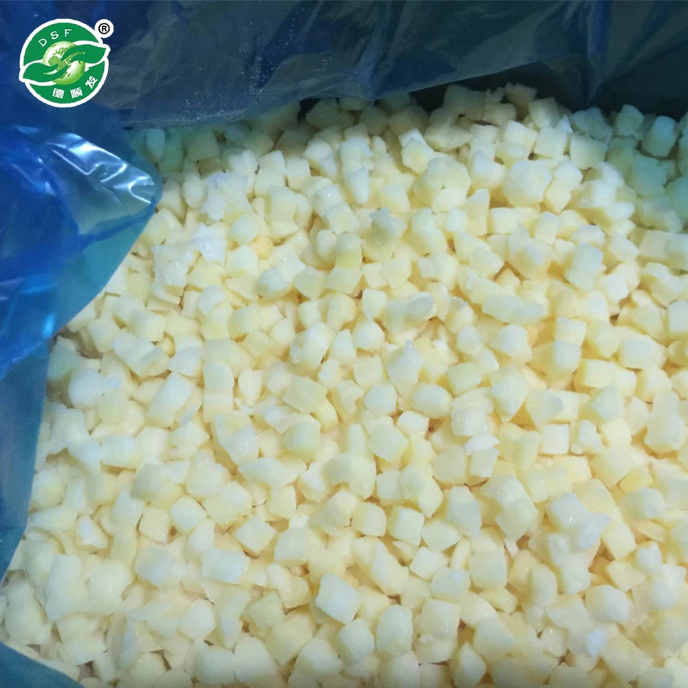 
IQF frozen apple dice with best quality and hot price 