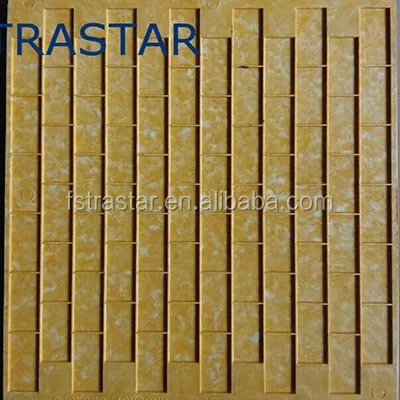 Hot sale durable mosaic grid glass mosaic paving tray template from Foshan Trastar