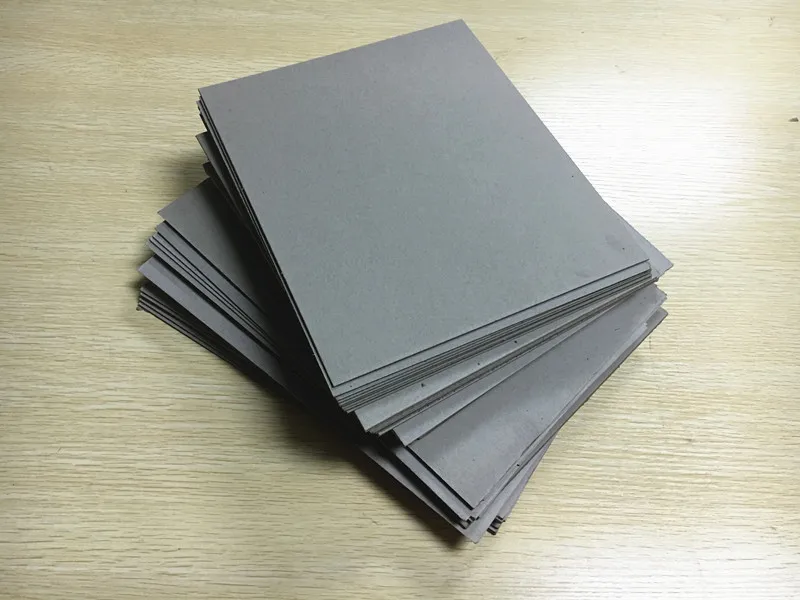 A4 Size small size grey board cardboard