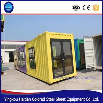 New pop hot sale Economic project bamboo prefabricated house for building company