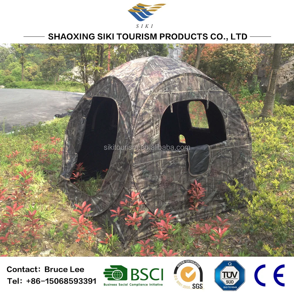 
Camo The Doghouse Pop Up Hunting Blind Tent 