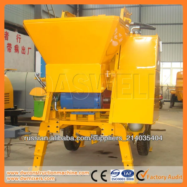 HBT 30 Бетономешалка с насосом