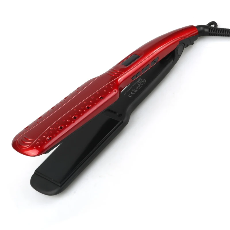 Hair Straightener with Steam Technology 2 in 1 Professional Fast Hair Straightener Water protection Flat Iron Styler Tools