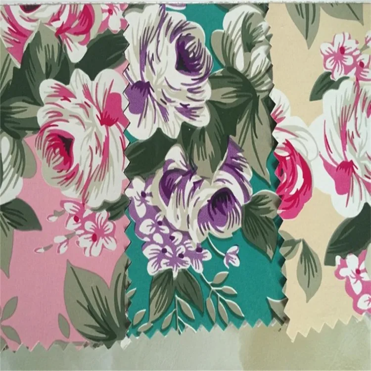 Alibaba China Free sample colorful pvc printed leather for leather box