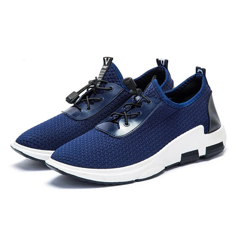 2017 new model pictures perfect steps putian men shoes polyester mesh fabric for running shoes