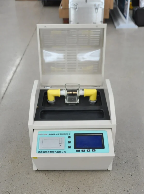 HV HIPOT Full-Automatic Transformer Insulation Oil Dielectric Strength Tester GDOT-80A