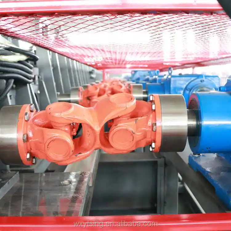 Hot-Sale  CZ Purlin Roll Forming Making Machine with gearbox driving
