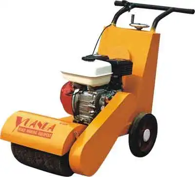 
Road Cleaning machine before road line marking 