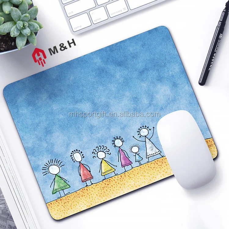 Factory blank rubber mouse pad sublimation any size