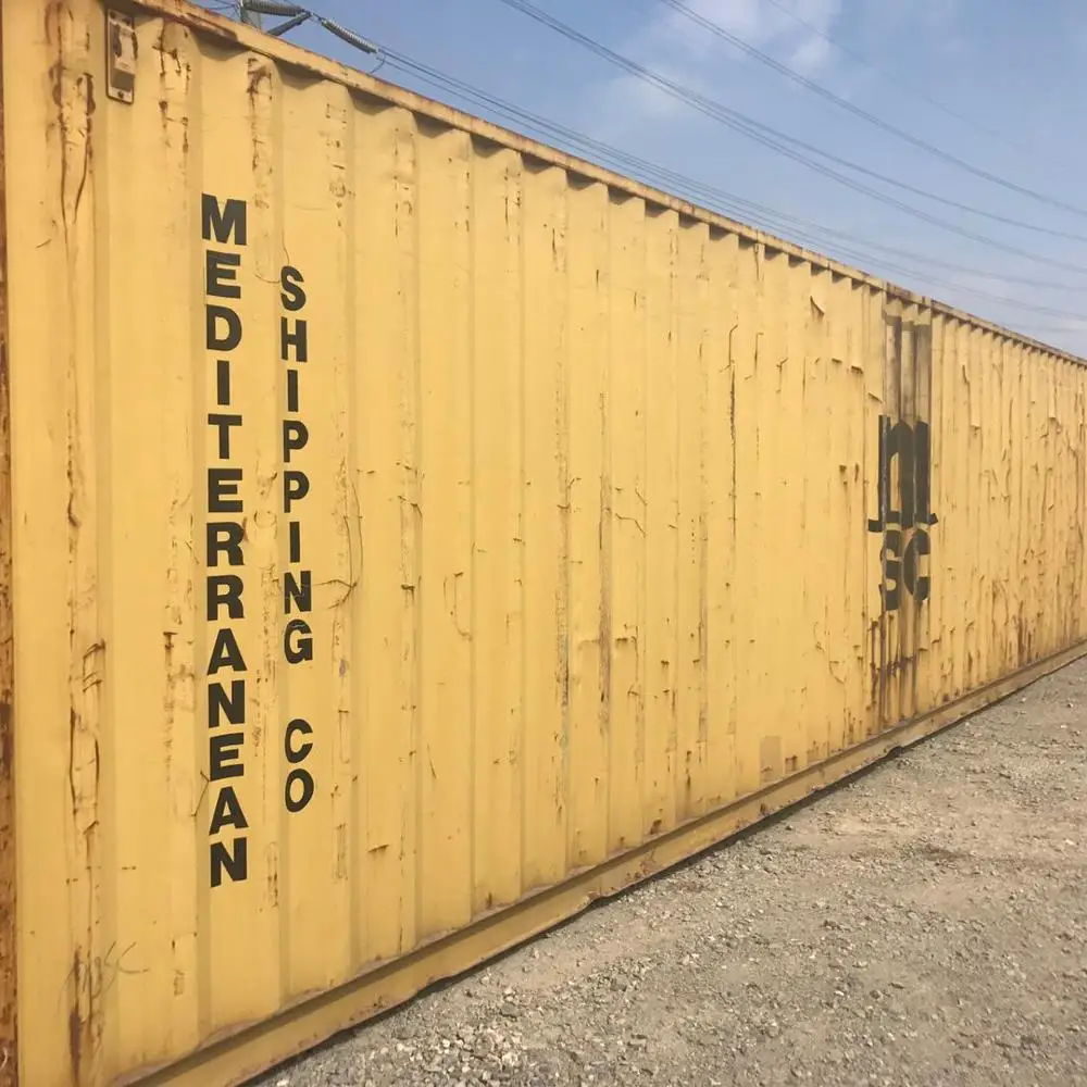 40hq used dry cargo container