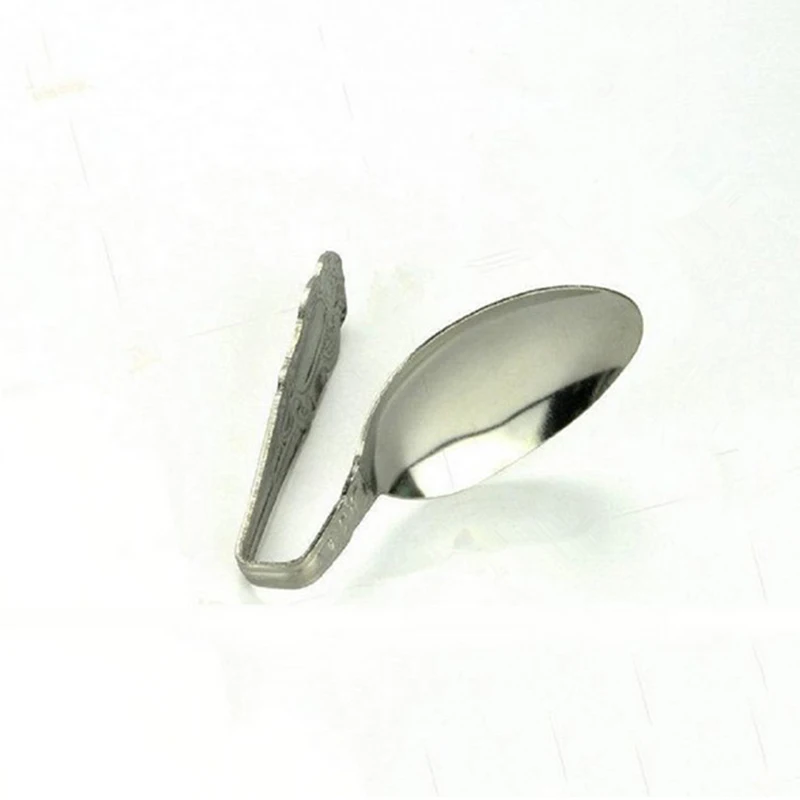 Волшебная ложка, изогнутый реквизит, ложка, уличная ложка, волшебные игрушки для фокусов, набор карманных предметов для персонала