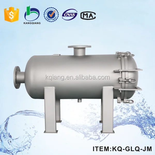 Precision cartridge filter pretreatment for water RO system
